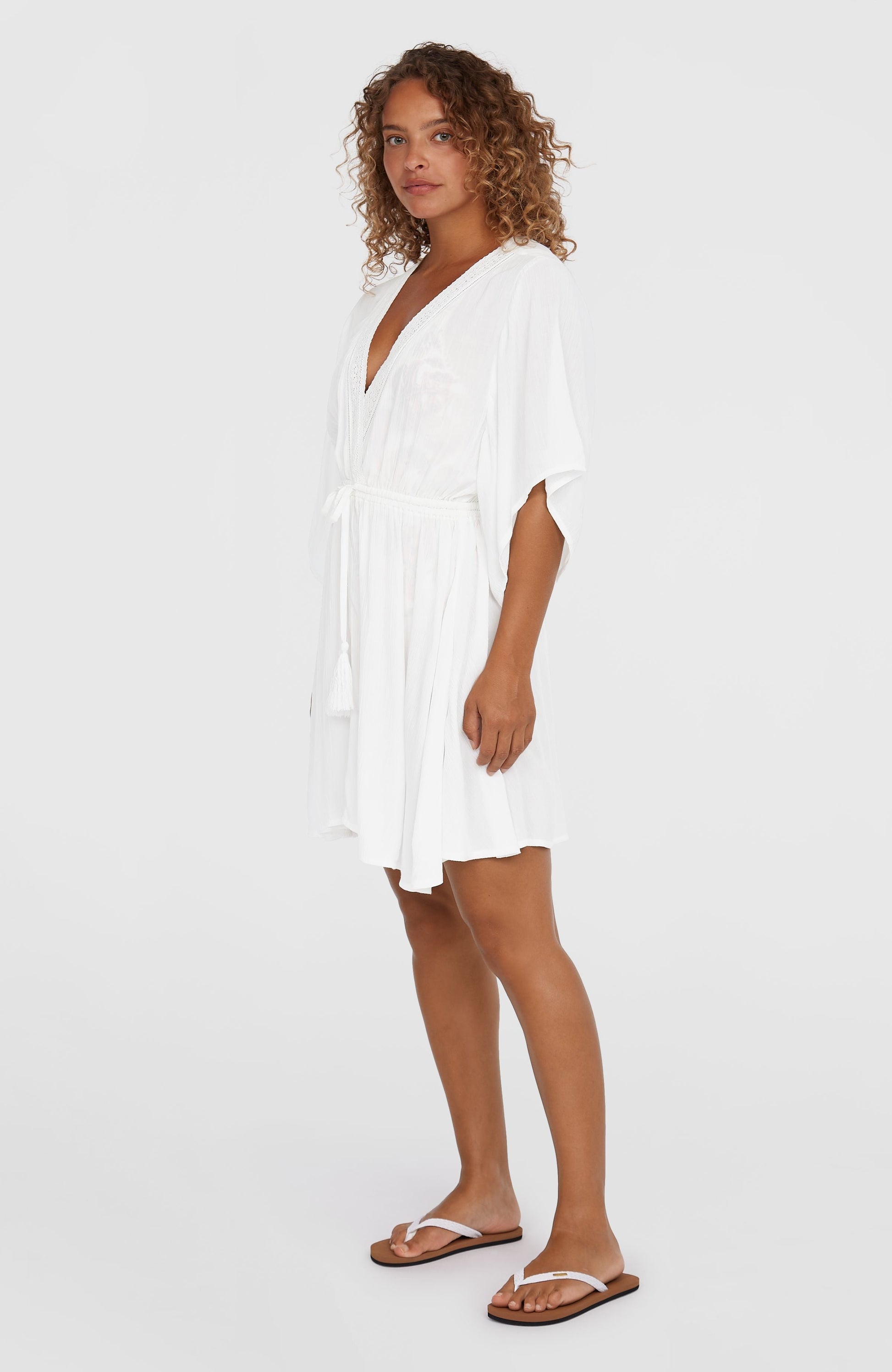 Solène | Essentials Beach Wrap Dress - back