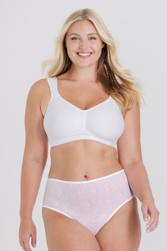 Claudine | Invisible Lace Midi Brief