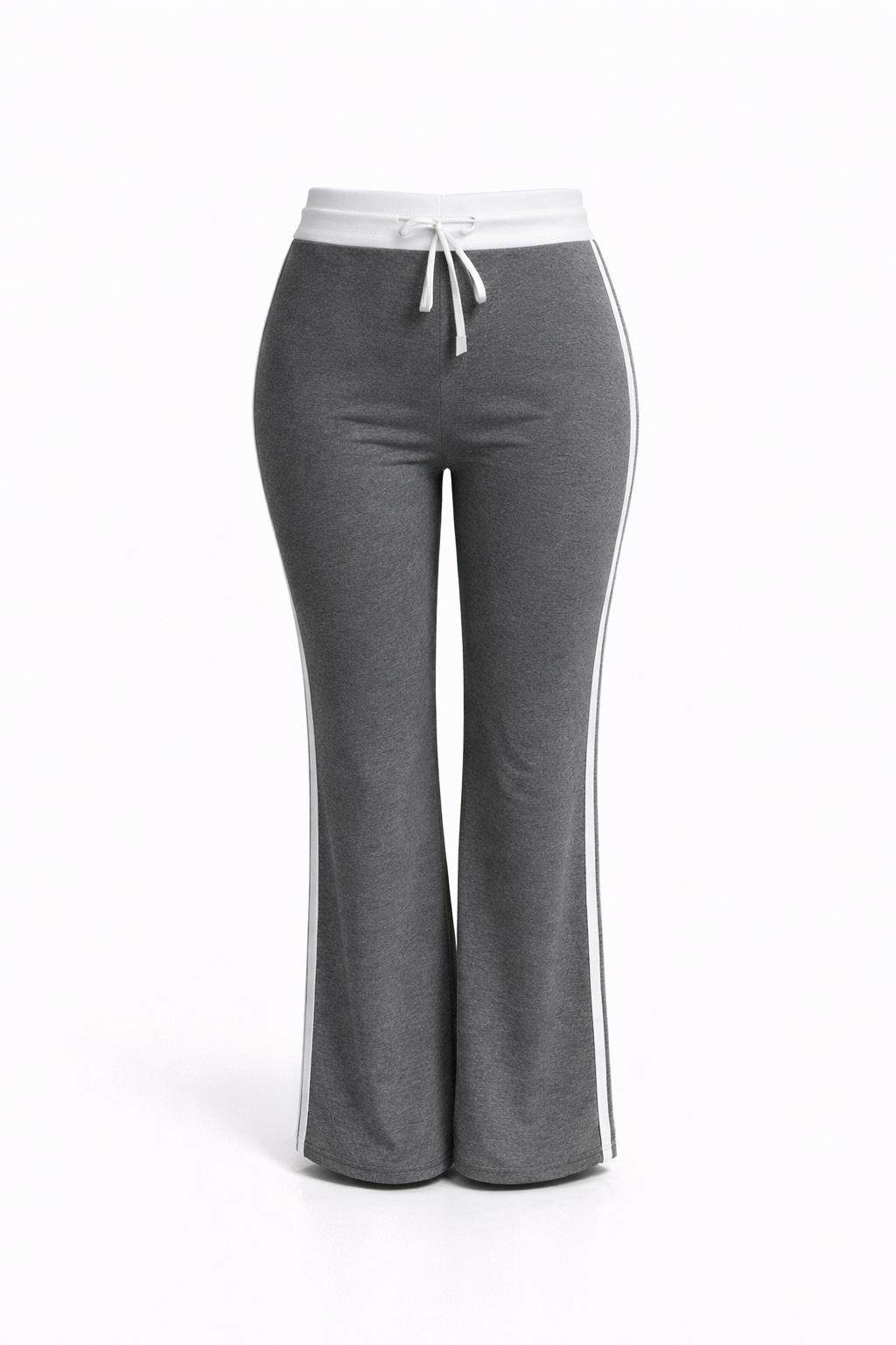 Paulette | Dark Grey Striped Comfort Joggers