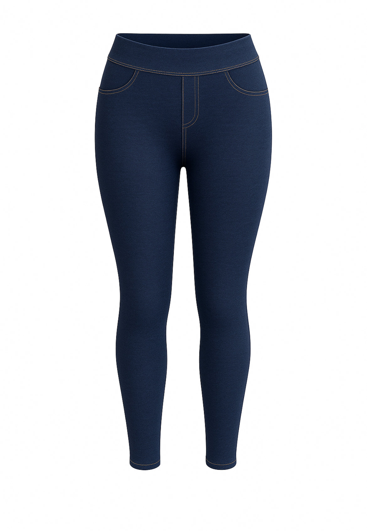 Odile | Navy Denim Comfort Pants
