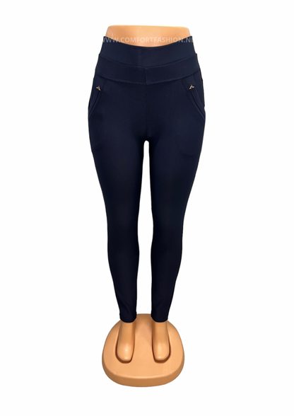 Véronique | Navy Comfort Pants